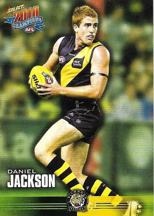 Daniel Jackson #141 Richmond Tigers | 2010 Select AFL Champions