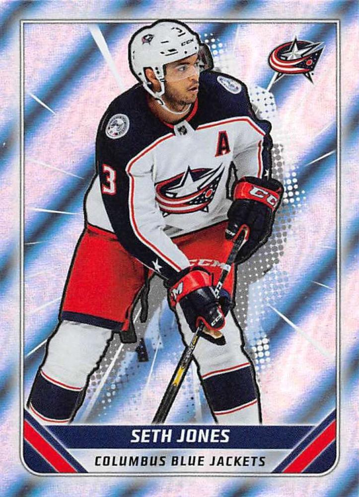 Seth Jones FOIL #141 | 2019-20 Topps NHL Sticker Collection