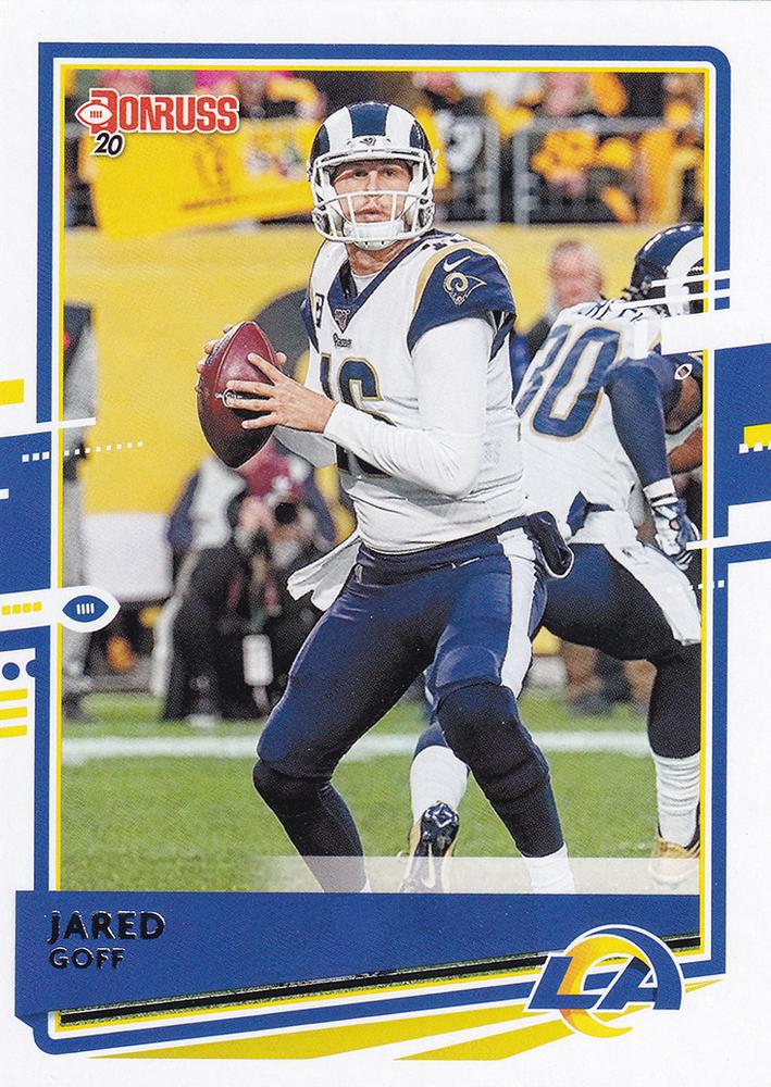 Jared Goff #141 Los Angeles Rams | 2020 Panini Donruss | NFL Football