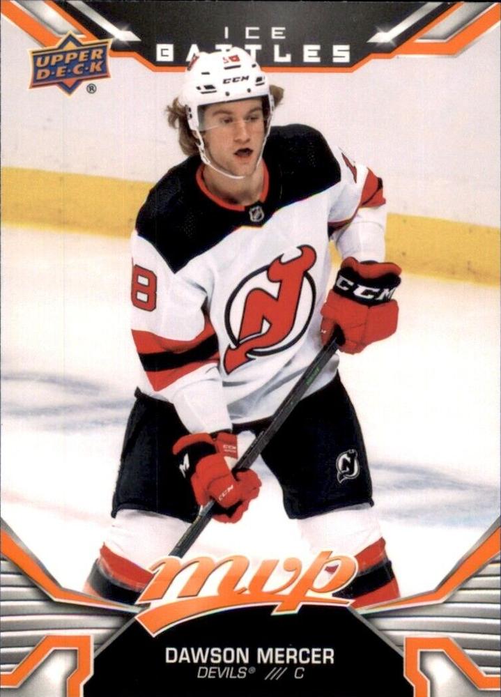 Dawson Mercer #141 New Jersey Devils | 2022-23 Upper Deck MVP Ice Battles