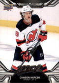 Dawson Mercer #141 New Jersey Devils | 2022-23 Upper Deck MVP Silver Script