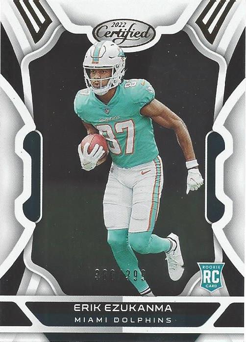 Erik Ezukanma #141 Miami Dolphins | 2022 Panini Certified | NFL Football