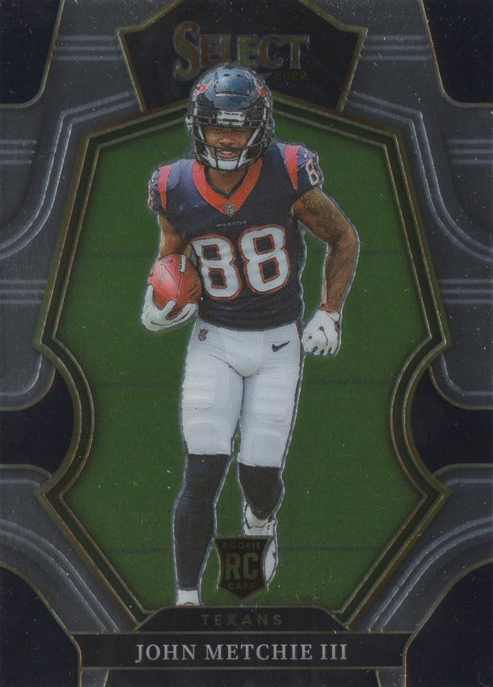 John Metchie III #141 Houston Texans | 2022 Panini Select | NFL Football