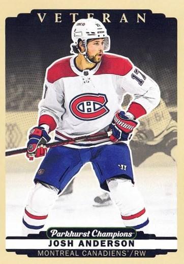 Josh Anderson #141 Montreal Canadiens | 2022-23 Parkhurst Champions