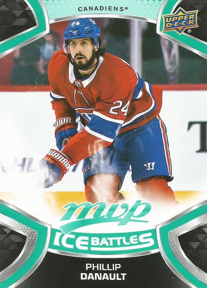 Phillip Danault #142 Montreal Canadiens | 2021-22 Upper Deck MVP Ice Battles