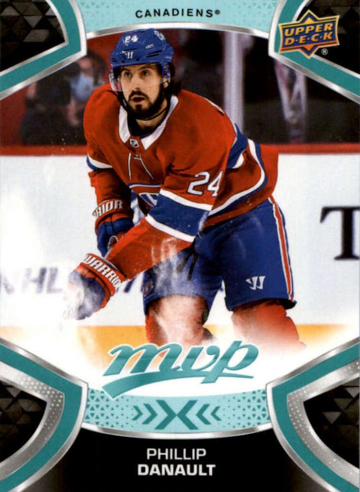 Phillip Danault #142 Montreal Canadiens | 2021-22 Upper Deck MVP