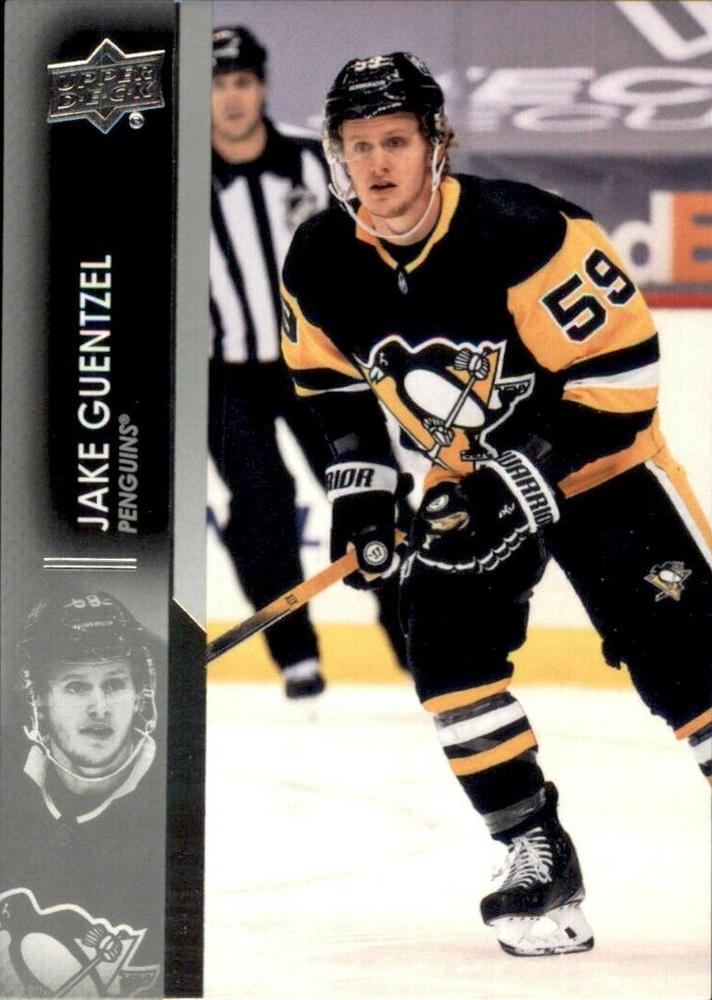 Jake Guentzel #142 Pittsburgh Penguins | 2021-22 Upper Deck