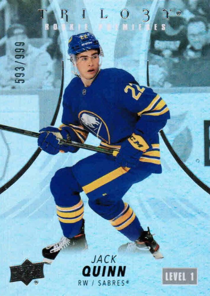 Jack Quinn #142 Buffalo Sabres | 2022-23 Upper Deck Trilogy