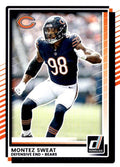 Montez Sweat #142 Chicago Bears | 2025 Donruss | NFL Football