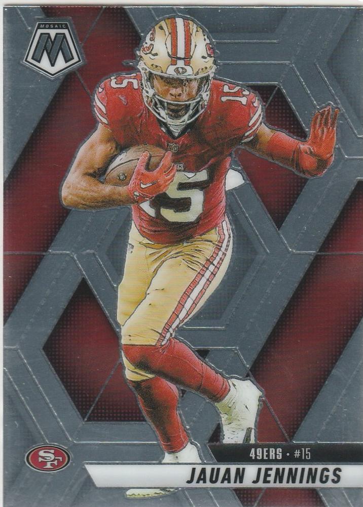 Jauan Jennings #142 San Francisco 49ers | 2025 Panini Mosaic | NFL Football