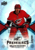 Roland McKeown #143 Carolina Hurricanes | 2017-18 Upper Deck Ice