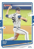 Max Fried #143 Atlanta Braves | 2020 Donruss