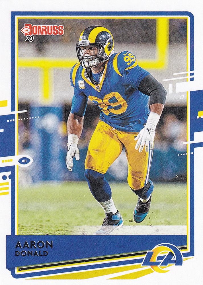 Aaron Donald #143 Los Angeles Rams | 2020 Panini Donruss | NFL Football