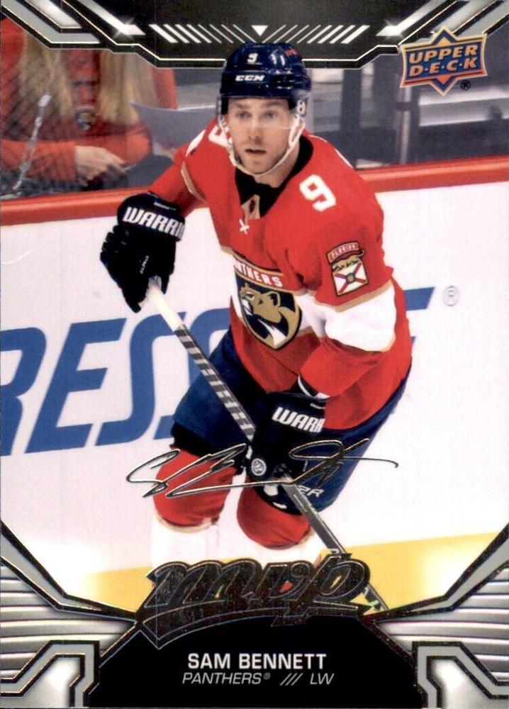 Sam Bennett #143 Florida Panthers | 2022-23 Upper Deck MVP Silver Script