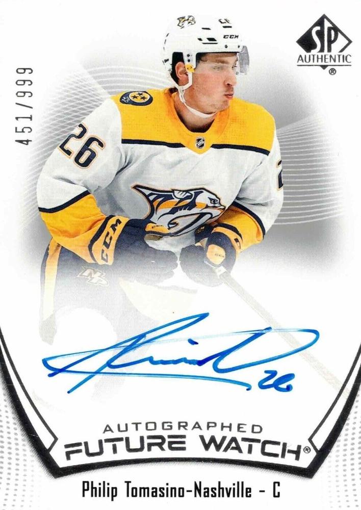 Philip Tomasino #143 Nashville Predators | 2021-22 SP Authentic