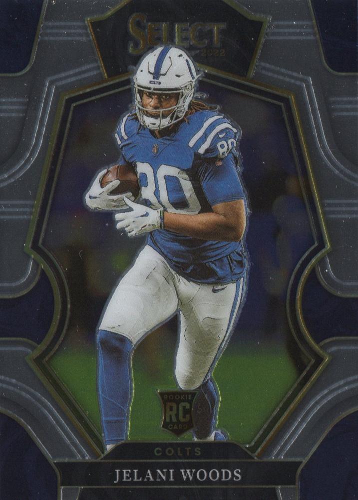 Jelani Woods #143 Indianapolis Colts | 2022 Panini Select | NFL Football