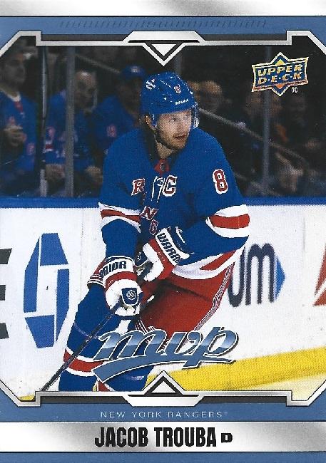 Jacob Trouba #143 New York Rangers | 2024-25 Upper Deck MVP