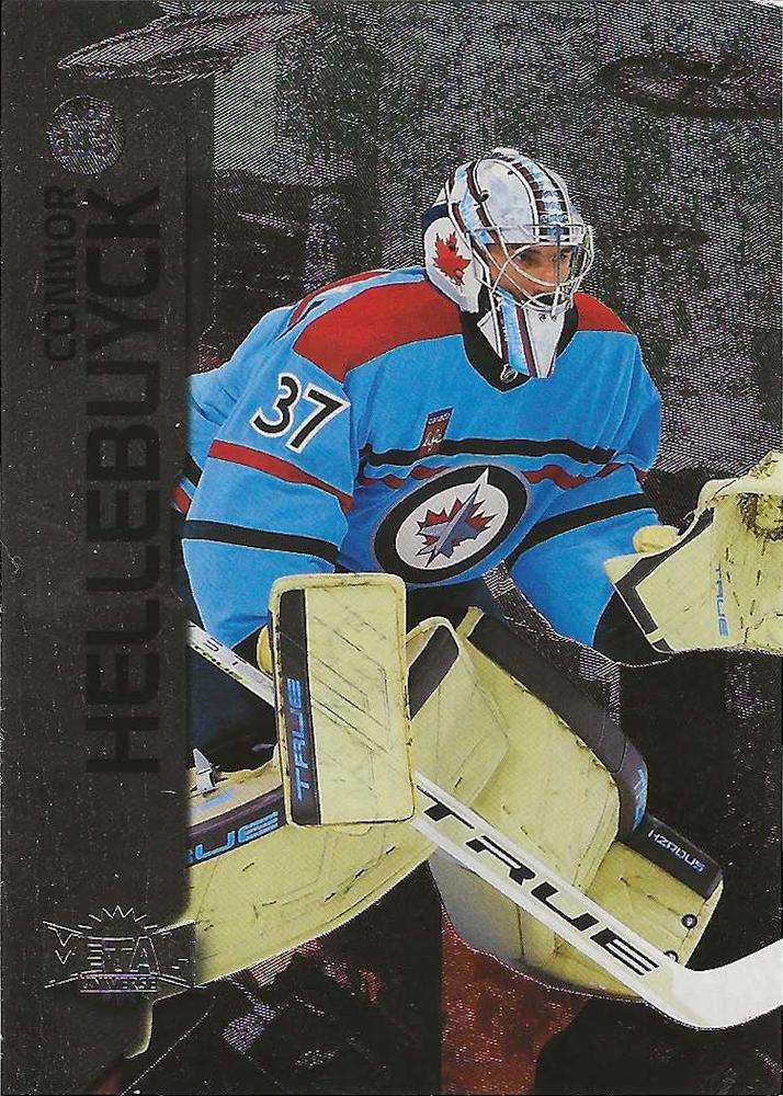 Connor Hellebuyck #143 Winnipeg Jets | 2023-24 SkyBox Metal Universe