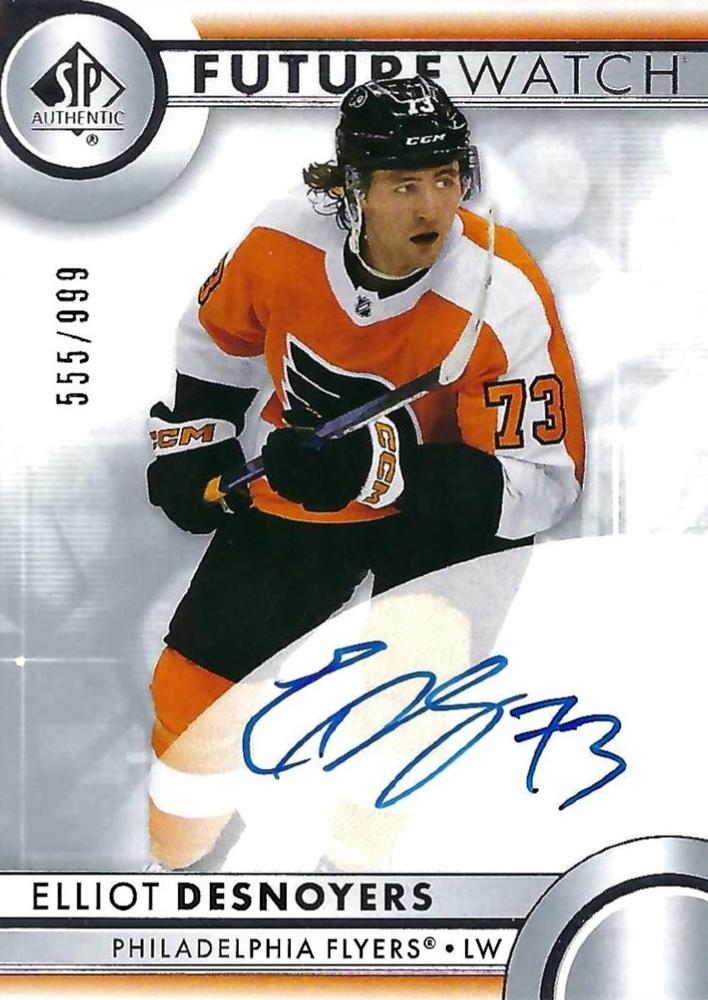 Elliot Desnoyers #143 Philadelphia Flyers | 2023-24 SP Authentic