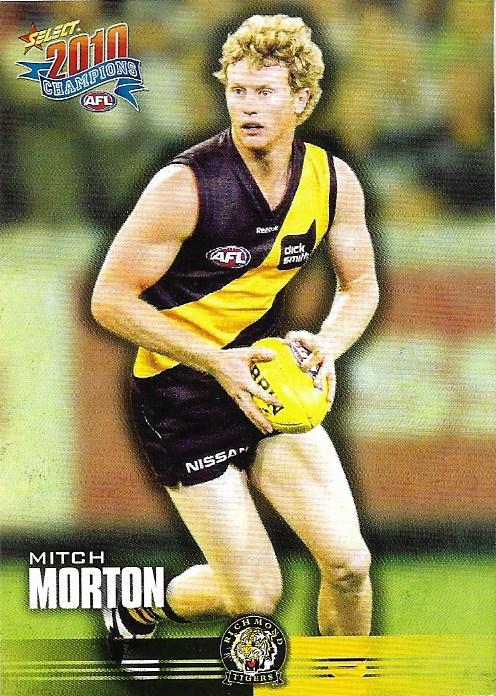 Mitch Morton #144 Richmond Tigers | 2010 Select AFL Champions
