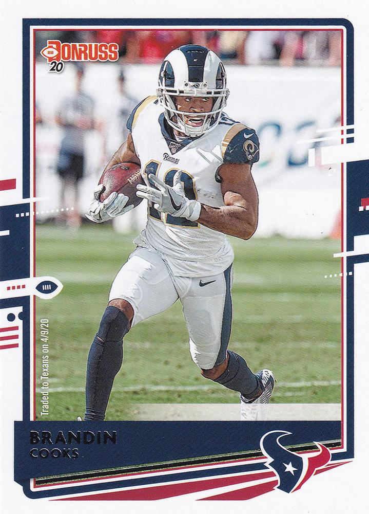 Brandin Cooks #144 Houston Texans | 2020 Panini Donruss | NFL Football