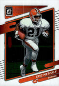 Eric Metcalf #144 Cleveland Browns | 2021 Donruss Optic | NFL Football