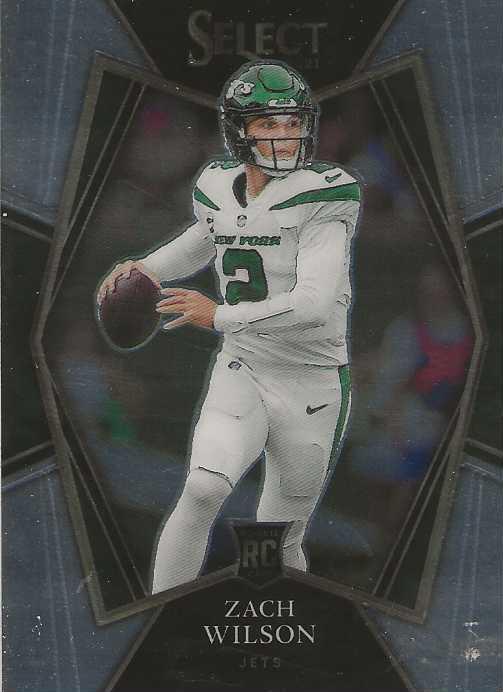 Zach Wilson #144 New York Jets | 2021 Panini Select |  | NFL Football