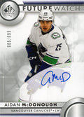 Aidan McDonough #144 Vancouver Canucks | 2023-24 SP Authentic
