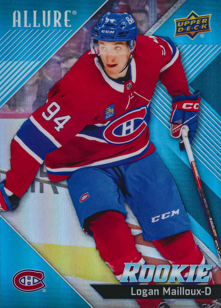 Logan Mailloux #144 Montreal Canadiens | 2024-25 Upper Deck Allure