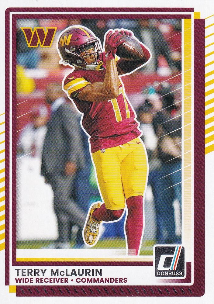 Terry McLaurin #144 Washington Commanders | 2025 Donruss | NFL Football