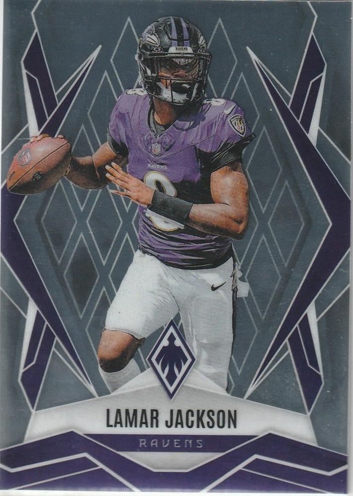 Lamar Jackson #144 Baltimore Ravens | 2025 Panini Phoenix | NFL Football