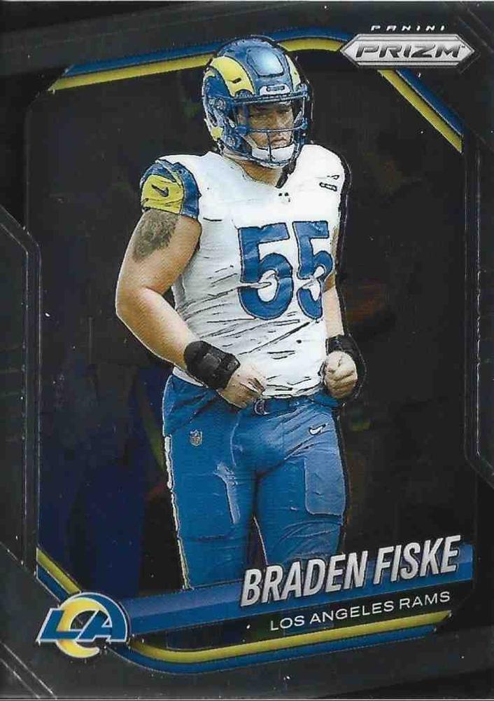 Braden Fiske #144 Los Angeles Rams | 2025 Panini Prizm | NFL Football