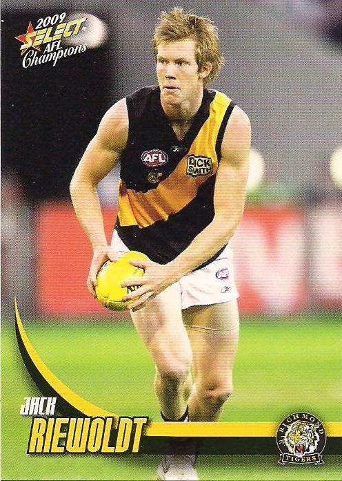 Jack Riewoldt #145 Richmond Tigers | 2009 Select AFL Champions