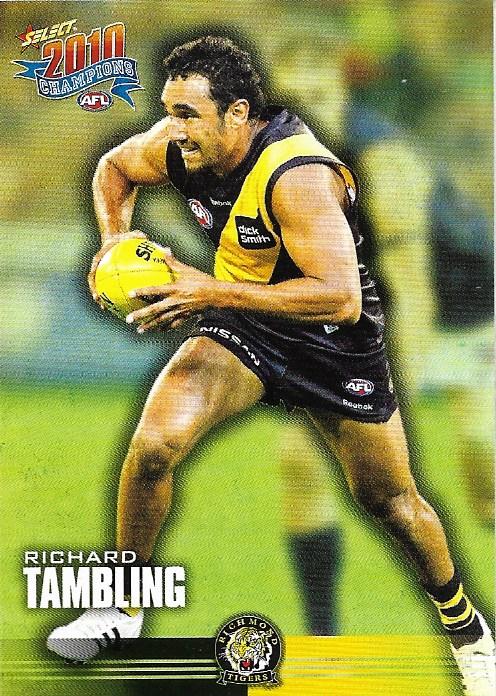 Richard Tambling #145 Richmond Tigers | 2010 Select AFL Champions
