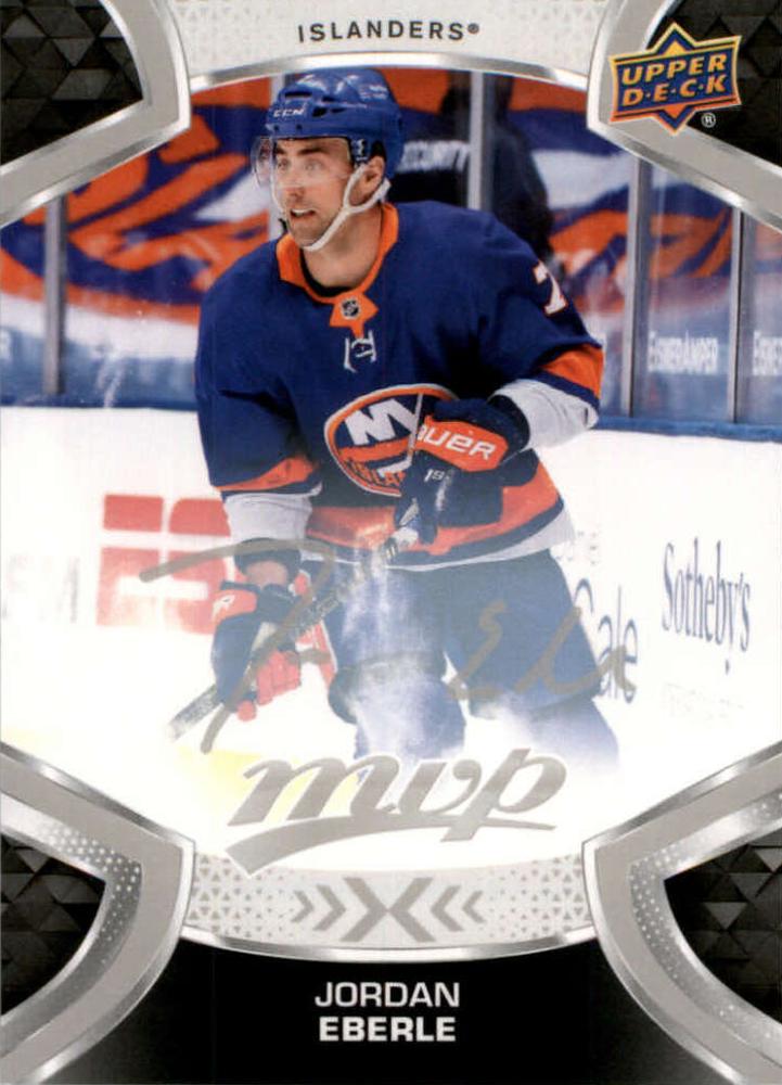 Jordan Eberle #145 New York Islanders | 2021-22 Upper Deck MVP Silver Script