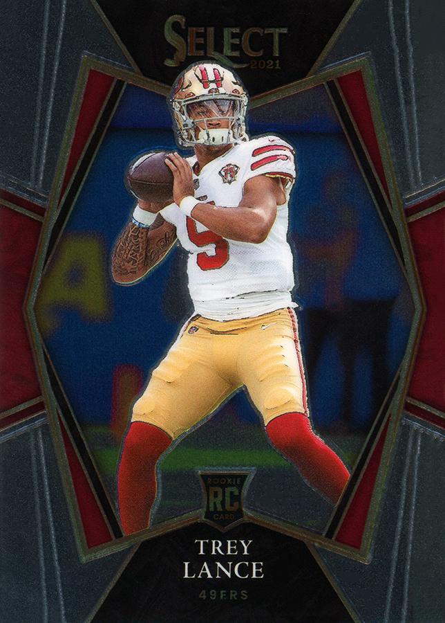 Trey Lance #145 San Francisco 49ers | 2021 Panini Select |  | NFL Football