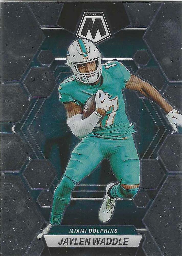 Jaylen Waddle #145 Miami Dolphins | 2023 Panini Mosaic | NFL Football