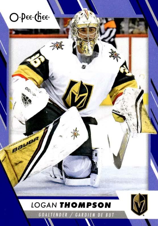 Logan Thompson #145 Vegas Golden Knights | 2023-24 O-Pee-Chee Blue Border