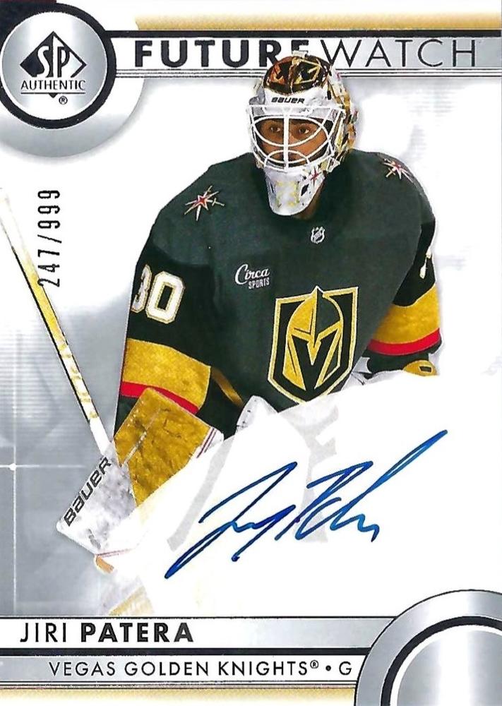 Jiri Patera #145 Vegas Golden Knights | 2023-24 SP Authentic