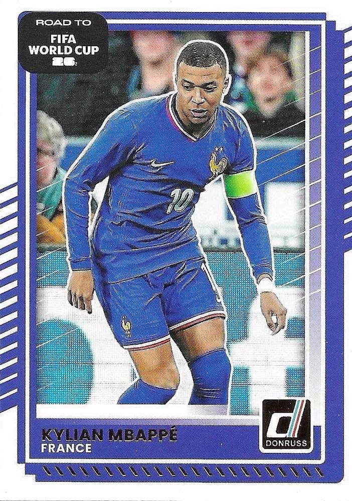 Kylian Mbappe #145 France | 2025-26 Donruss Road to FIFA World Cup