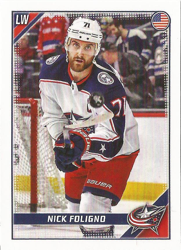 Nick Foligno #146 Columbus Blue Jackets | 2019-20 Topps NHL Sticker Collection