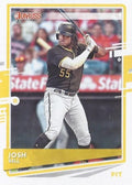 Josh Bell #146 Pittsburgh Pirates ("Steel City" and old Donruss logo on back) | 2020 Donruss