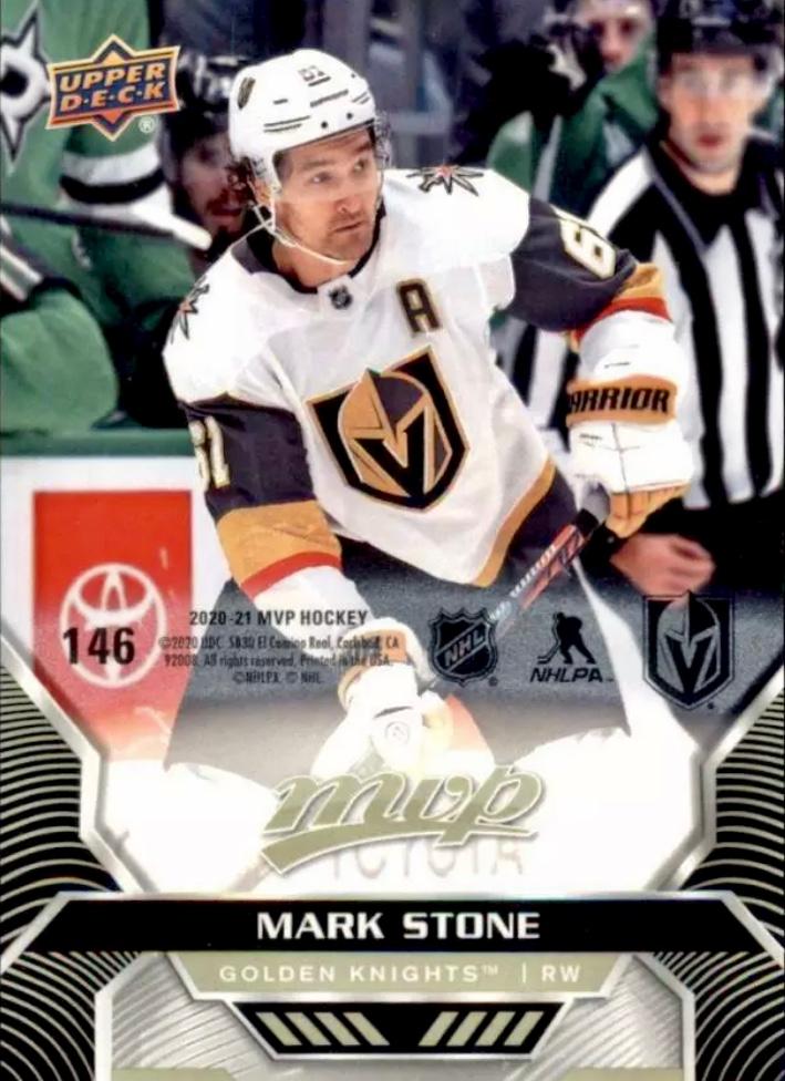 Mark Stone #146 Vegas Golden Knights | 2020-21 Upper Deck MVP Puzzle Backs