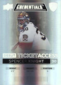Spencer Knight #146 Florida Panthers | 2021-22 Upper Deck Credentials