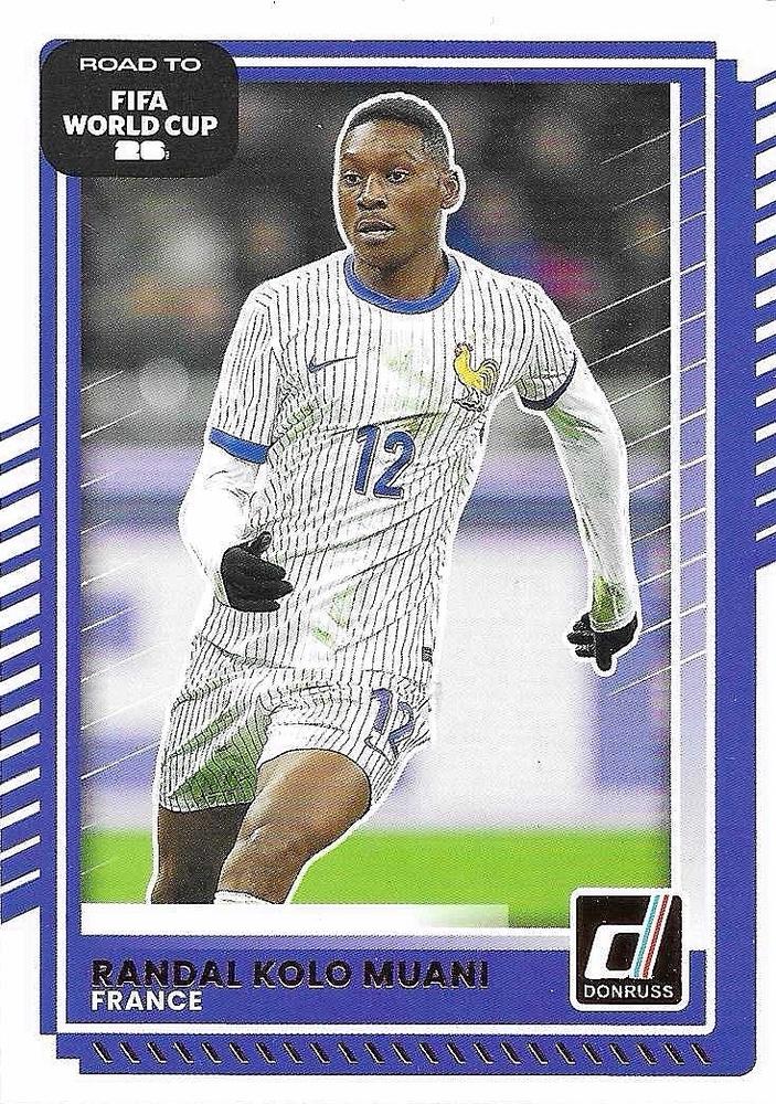 Randal Kolo Muani #146 France | 2025-26 Donruss Road to FIFA World Cup