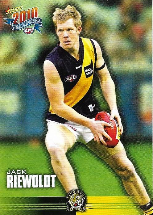Jack Riewoldt #147 Richmond Tigers | 2010 Select AFL Champions
