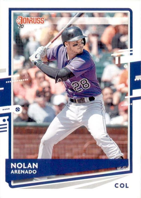 Nolan Arenado #147 Colorado Rockies | 2020 Donruss
