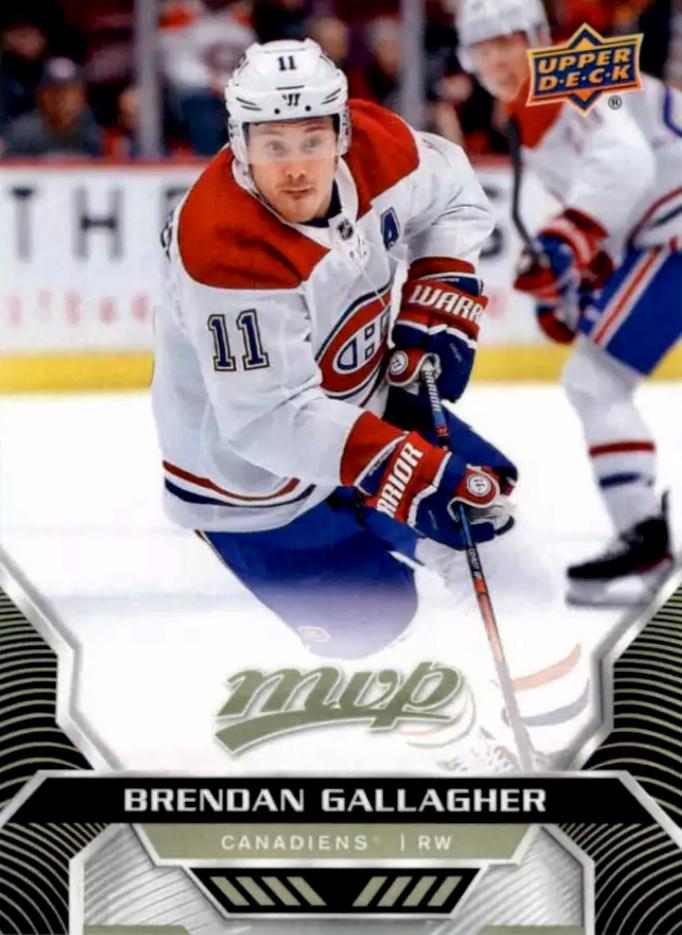 Brendan Gallagher #147 Montreal Canadiens | 2020-21 Upper Deck MVP