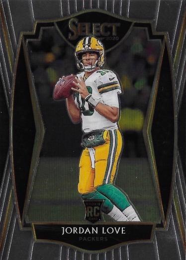Jordan Love #147 Green Bay Packers | 2020 Panini Select |  | NFL Football