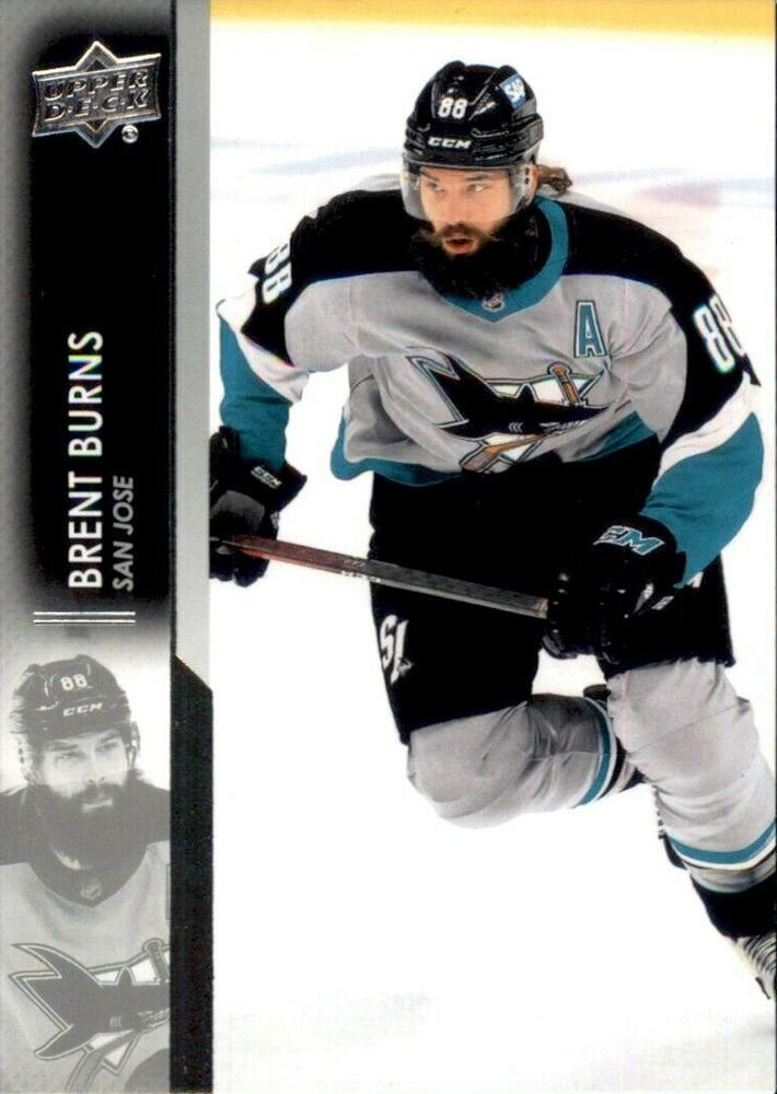 Brent Burns #147 San Jose Sharks | 2021-22 Upper Deck